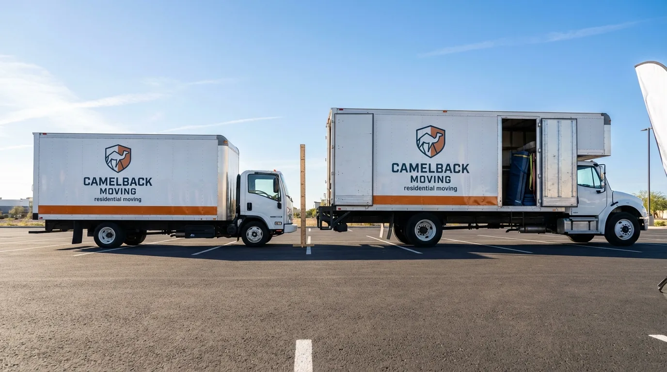 Moving truck size capacity guide in Holden